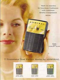 Admiral radio
