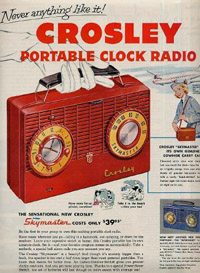 Crosley portable radio